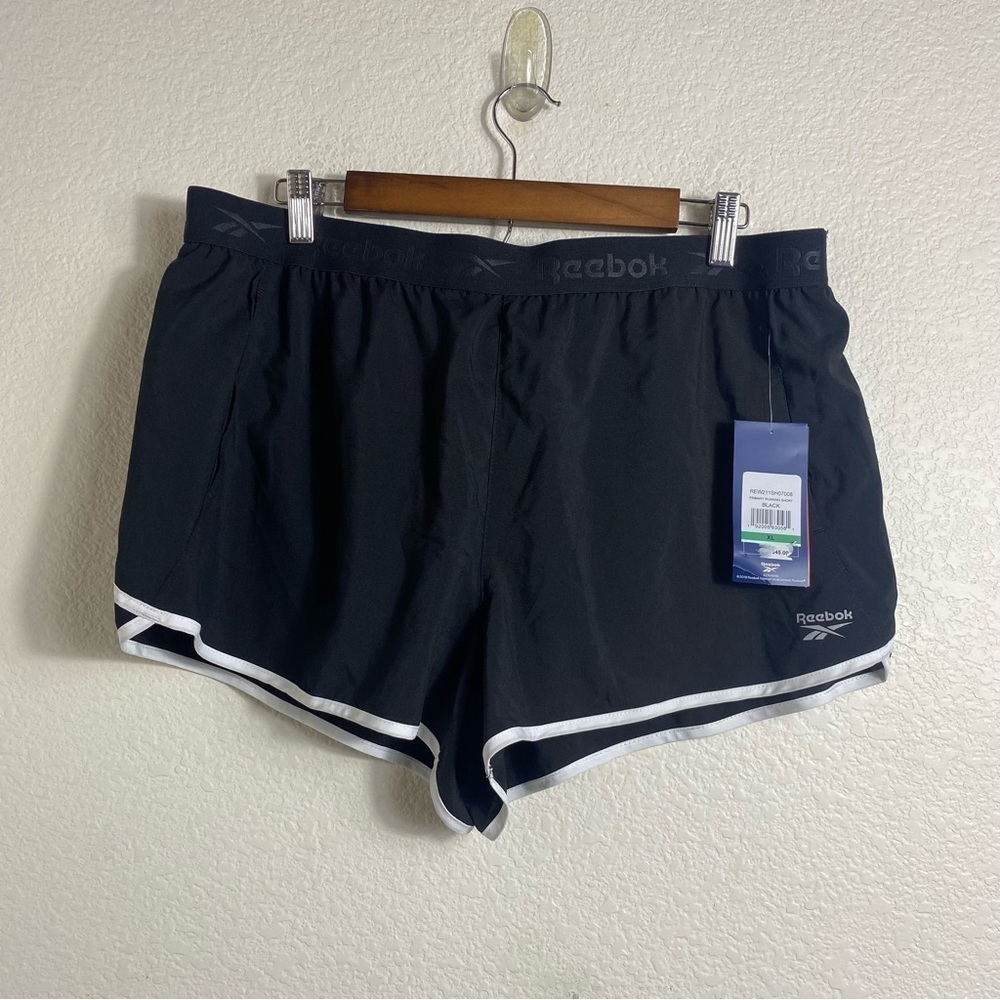 Reebok Primary Running Shorts Black NWT Size: XL